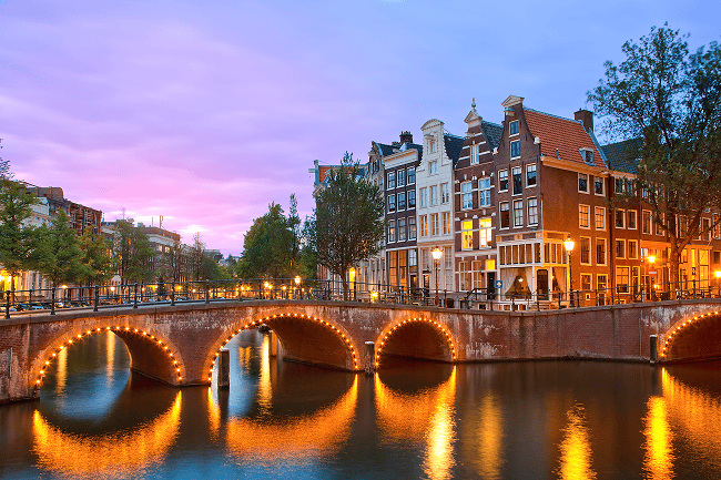 Amsterdam by night