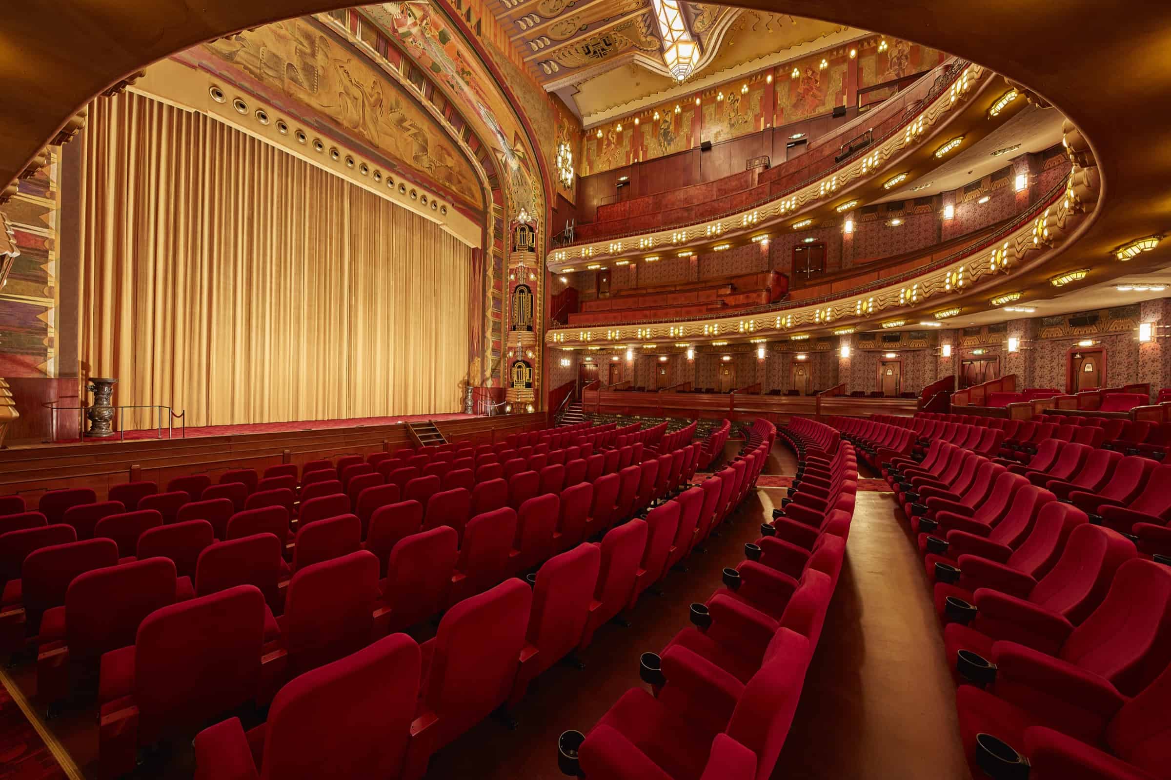 The inside of Pathé Tuschinski