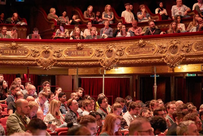 Audience during SmashingConf Antwerp 2023