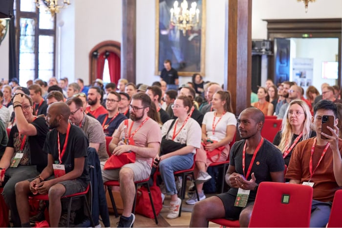 Audience during SmashingConf 2022