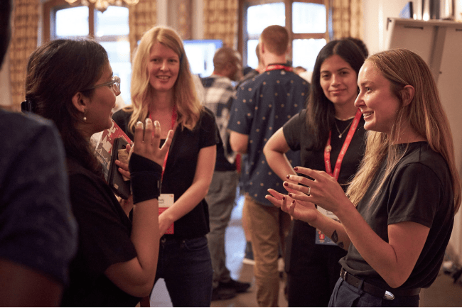 Audience during SmashingConf 2024