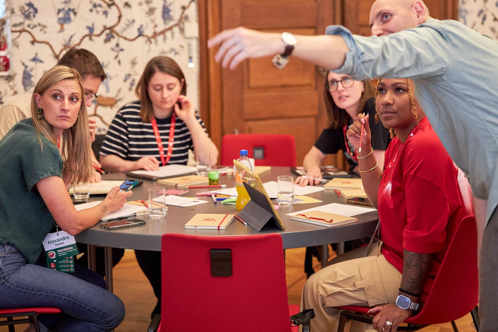 Vitaly teaching a workshop at SmashingConf Freiburg 2025