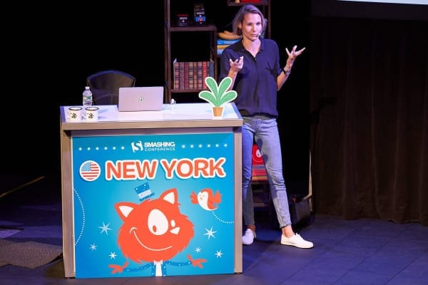 Christine Vallaure at SmashingConf NY 2022