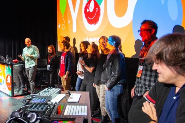 The team at the end of SmashingConf NY in 2020