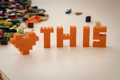 I heart this Lego